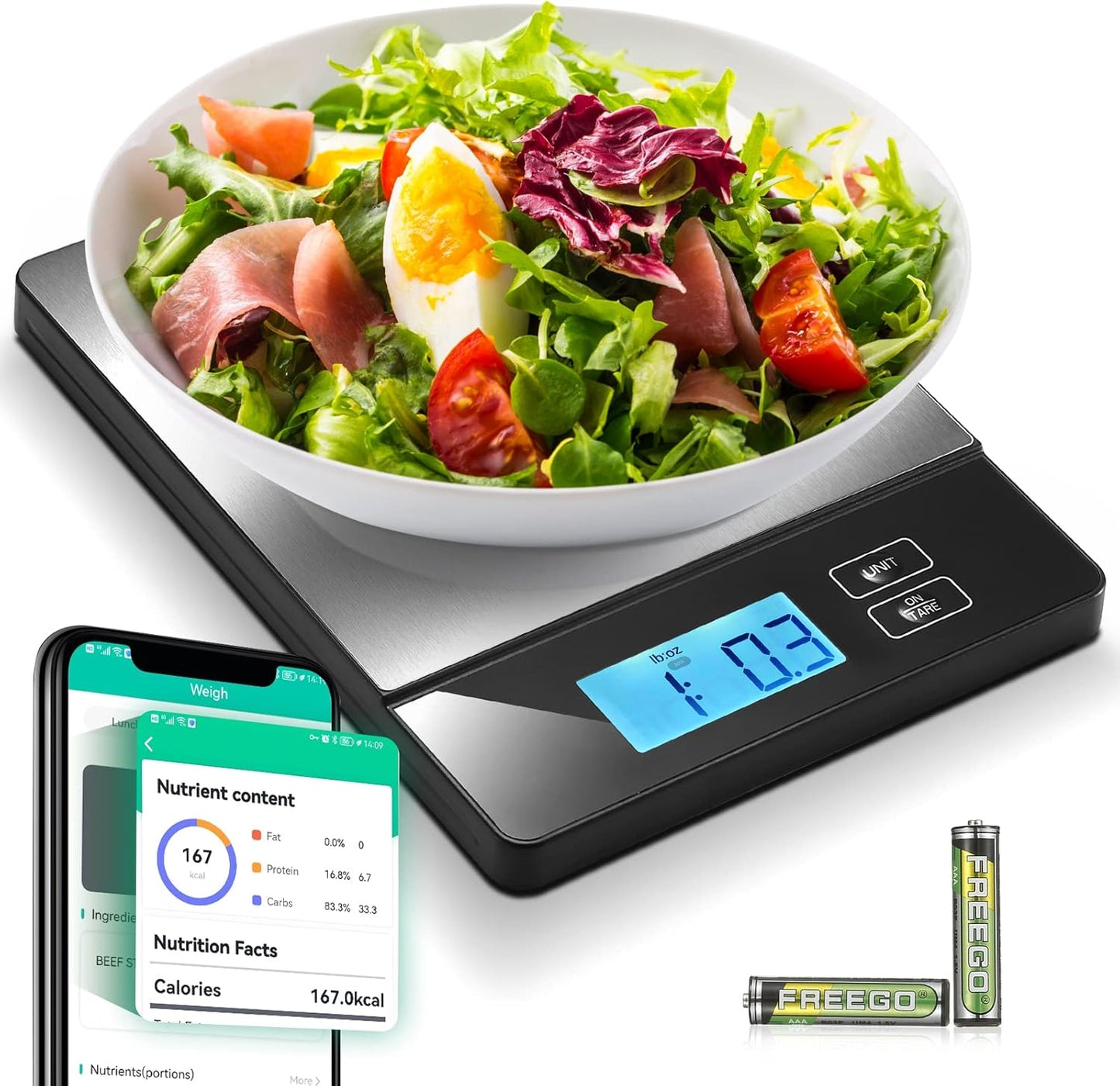 Digital Food Scale Grams and Ounces