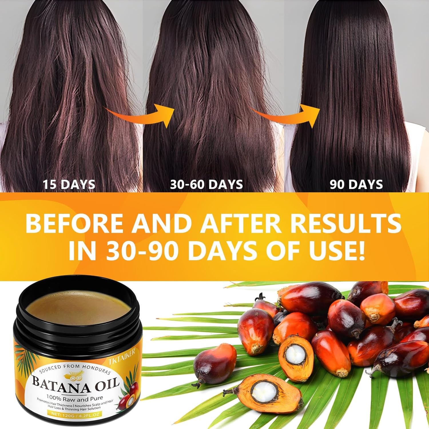 Organic Batana Oil for Hair Growth