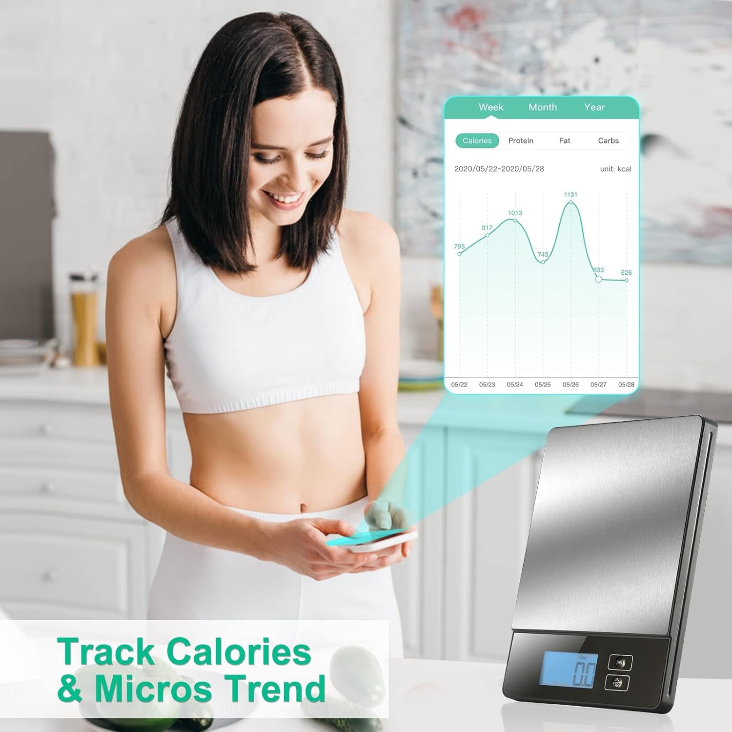 Digital Food Scale Grams and Ounces