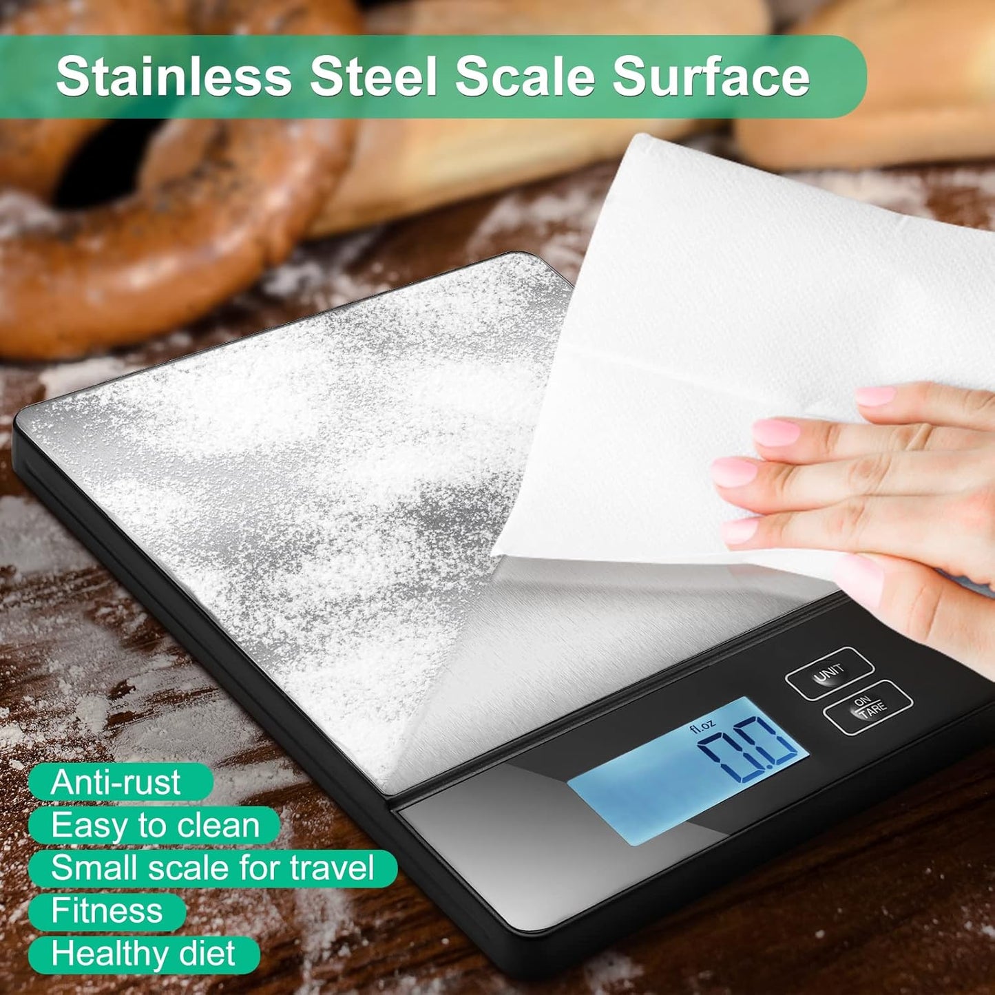 Digital Food Scale Grams and Ounces