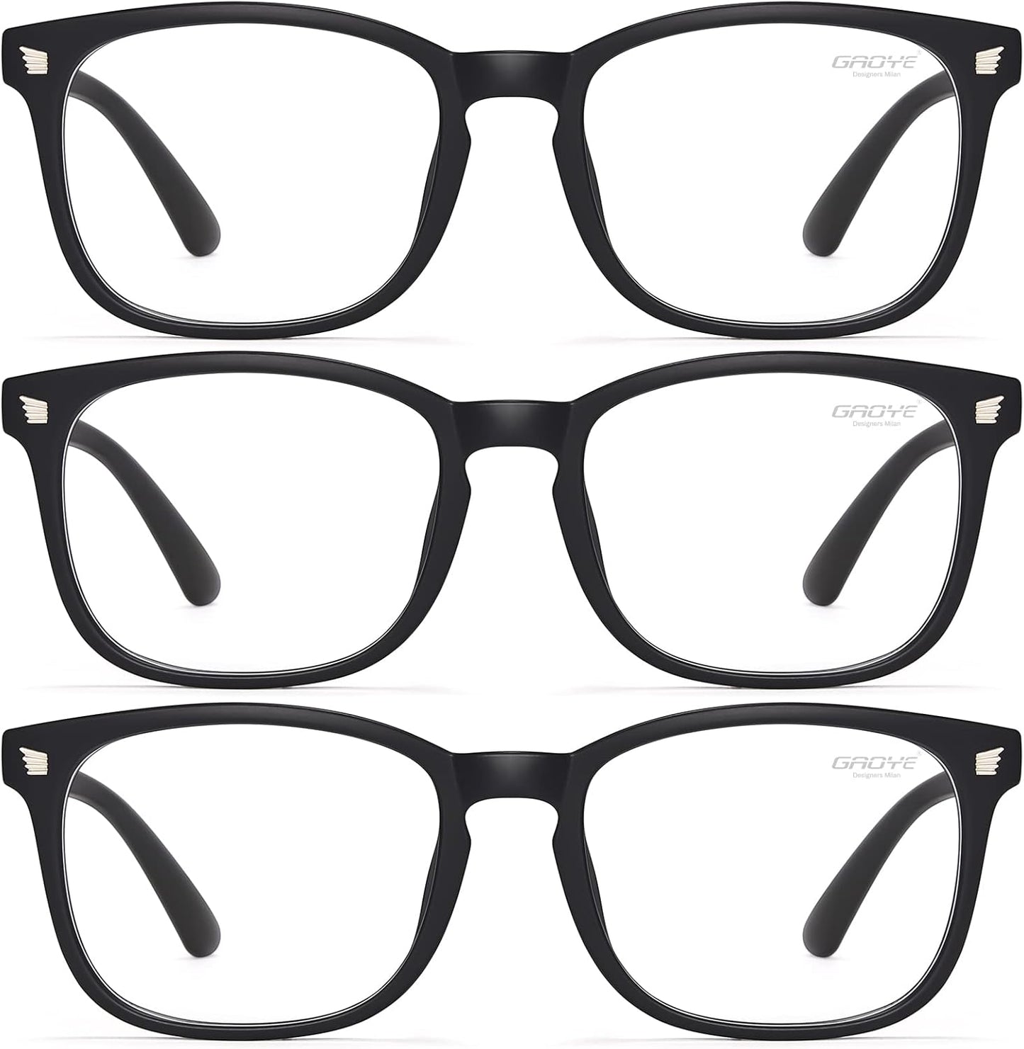 Woman's Blue Light Lens - Matte Black