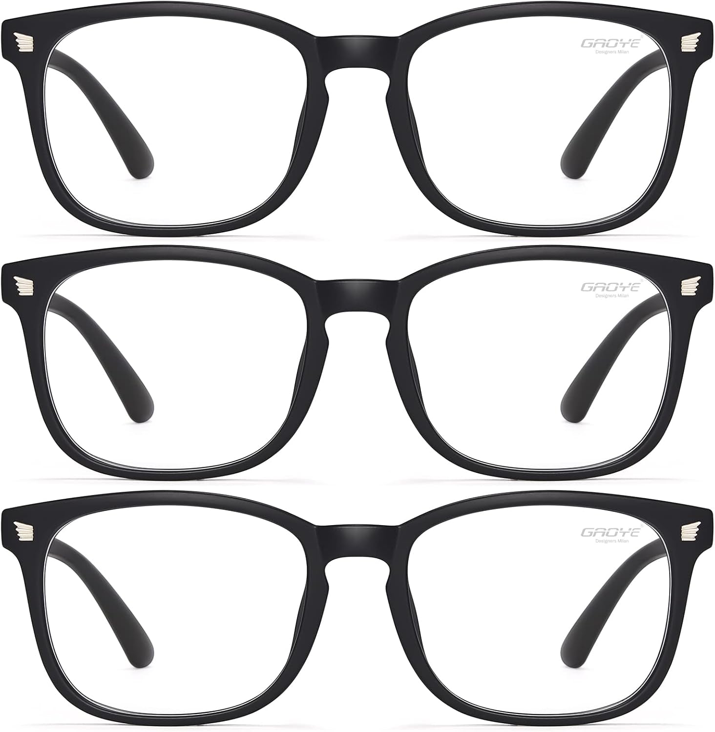 Woman's Blue Light Lens - Matte Black