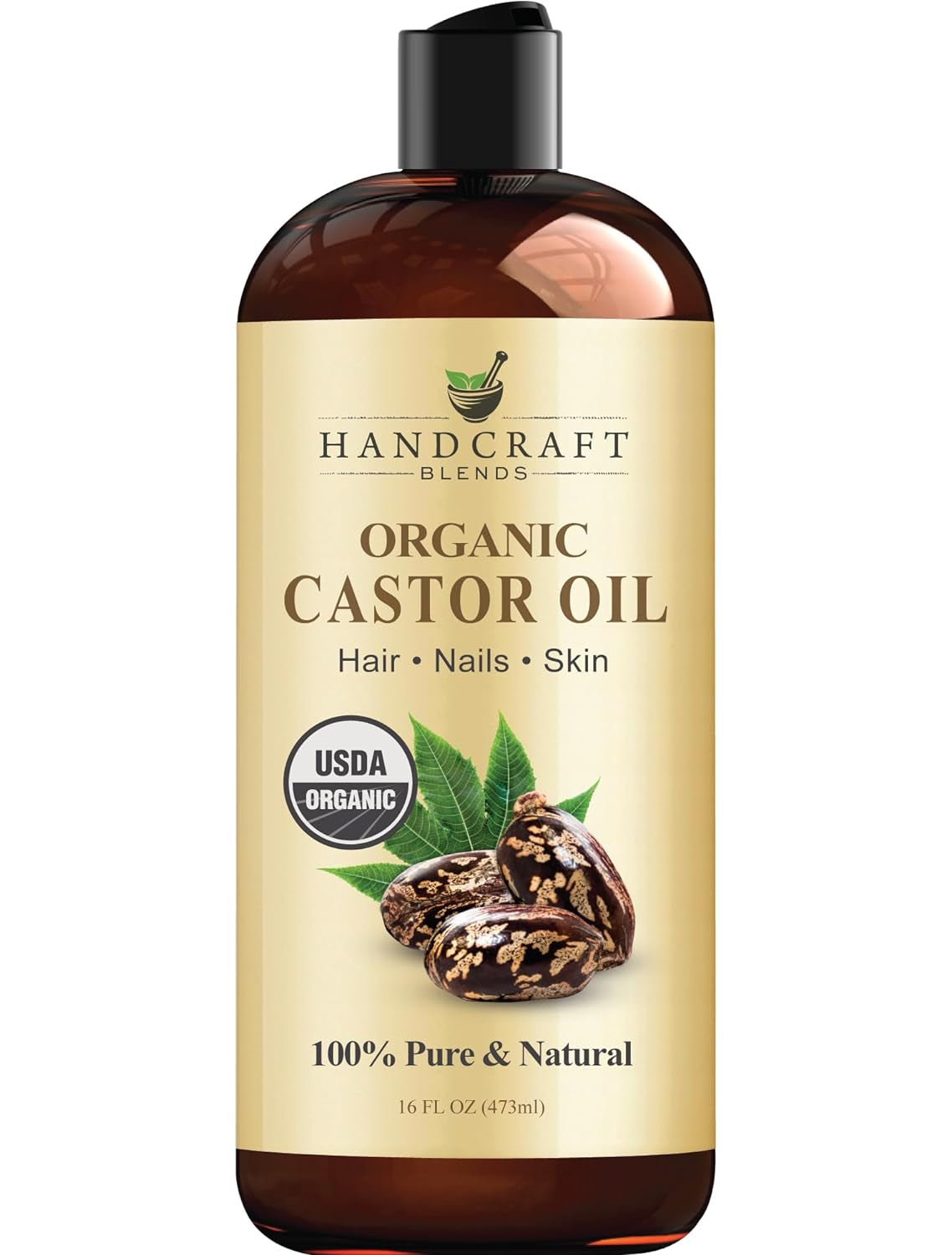 Organic Castor Oil - 16 Fl Oz